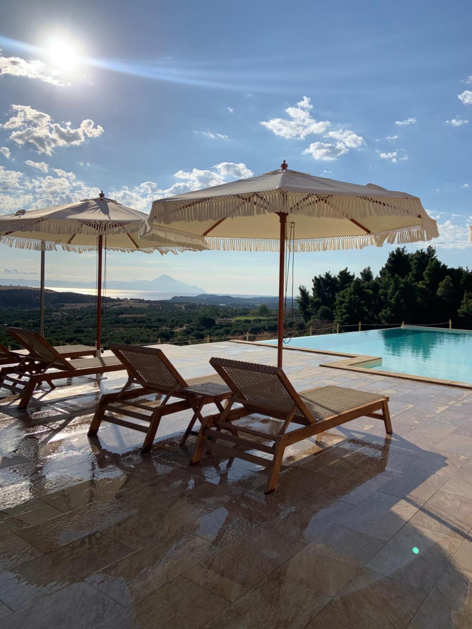 St Nikola Panoramic Suites Halkidiki Agios Nikolaos  Eksteriør billede